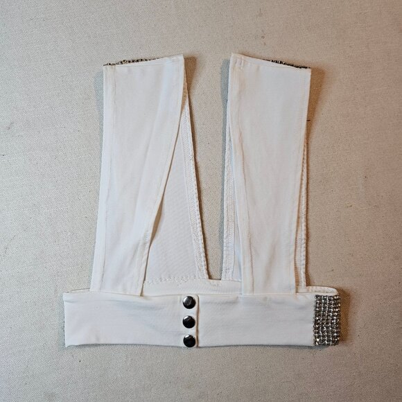 Geebin Flores Rhinestone Top - Size M - Picture 2 of 8